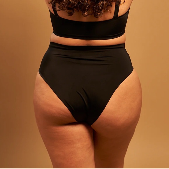 One With Hampton High-Waisted High-Cut Bikini Bottom - Picture 2 of 4